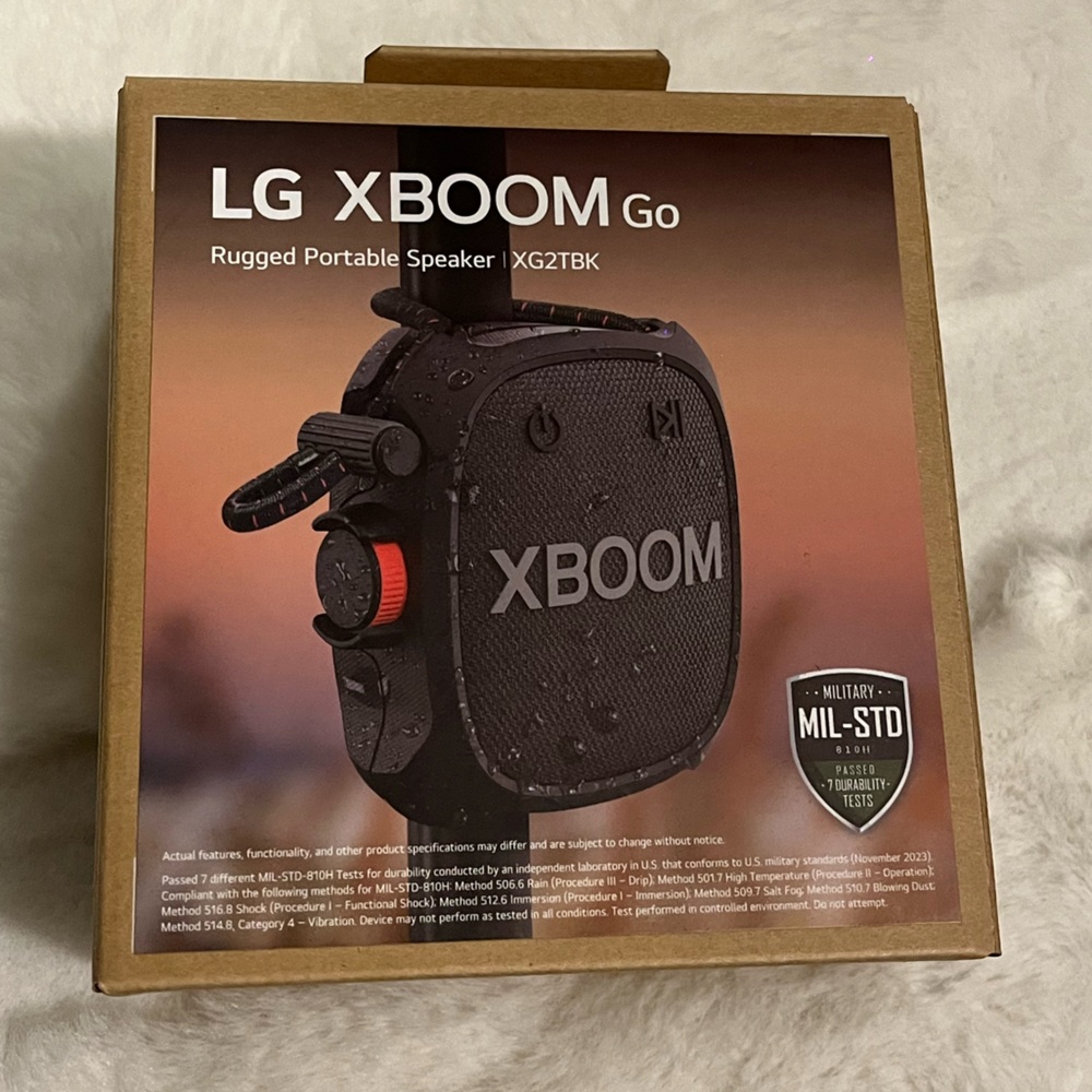 LG XBOOM Go XG2T Portable Bluetooth speaker